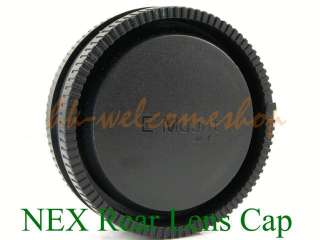 Rear Lens body Cap For SONY E MOUNT Camera NEX3 NEX 5  