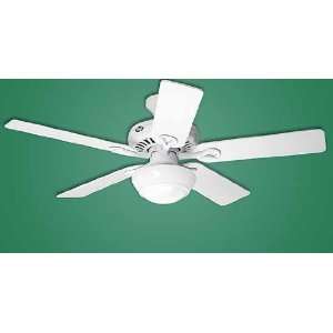  The Vista White Ceiling Fan With Light: Home Improvement
