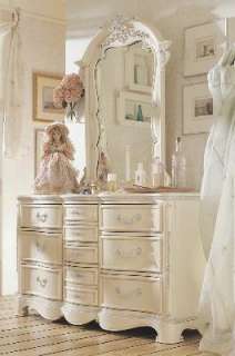   McClintock Romance Dresser Drawer Chest Bureau & Mirror Lea Furniture