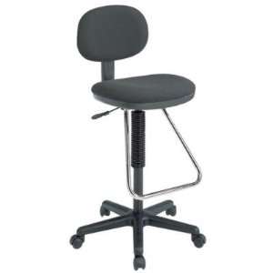  Teardrop Footrest Drafting Chair, 22 1/2x25x23 33 