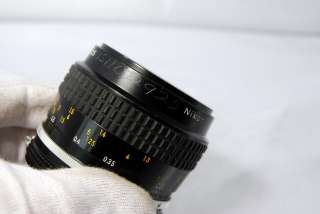 Nikon 55mm f3.5 lens micro Nikkor Ai manual focus 610563625031  