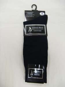   Pair Antonio Ricci Cotton Dress Socks New Colors Available.  