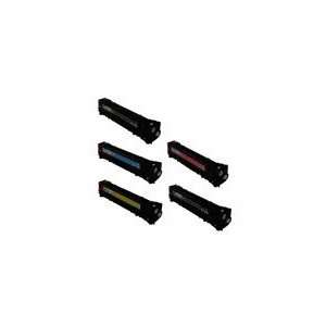  HP CP1215, CP1515, CP1518 5 Pack Toner Cartridges Office 