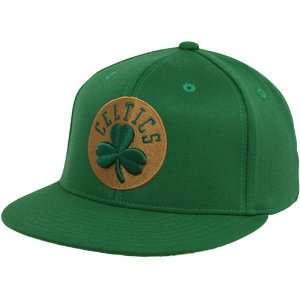  adidas Boston Celtics Kelly Green St. Patricks Day Flat Bill 