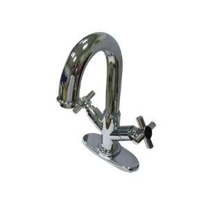   Handles Centerset Bathroom Faucet with Push Up Pop UP, C: Home