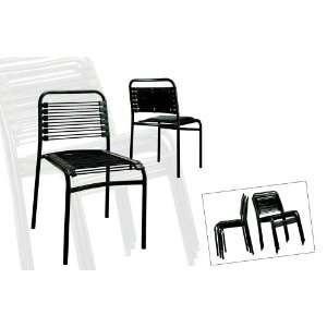  Multipurpose Stacking Bungee Chairs (Total 5 Chairs 