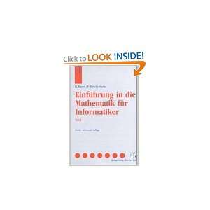  Einfuhrung in Die Mathematik Fur Informatiker (Springers 