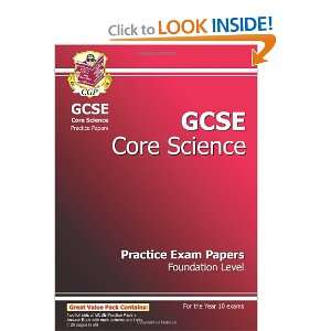  Gcse Core Science Practice Papers (9781841466460): Richard 