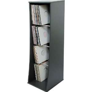  RS300 500 LP Vinyl Storage Unit Midnight Grey Musical Instruments