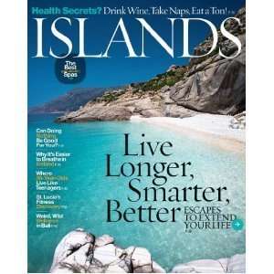   Magazine June 2012 (LIVE LONGER, SMARTER, BETTER): Islands: Books