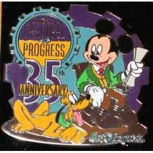 Disney Pin   Carousel of Progress   35th Anniversary  Limited Edition 