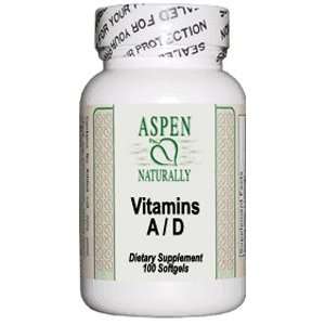  Vitamin A&D, 10,000/400IU, 100 Softgels Health & Personal 