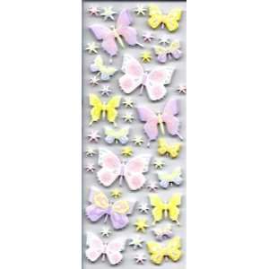  Butterflies, Jolees Dimensional Sticko Stickers(41 Pc 