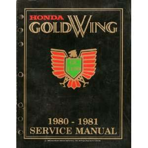 com Honda Gold Wing GL 1100 1980 1981 Service Manual American Honda 