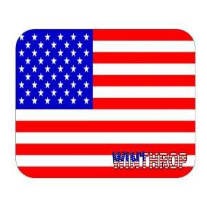  US Flag   Winthrop, Massachusetts (MA) Mouse Pad 