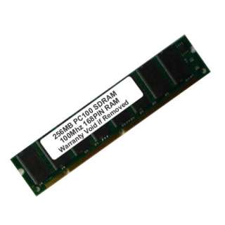 NEW 256MB PC100 SDRAM 100MHZ 168pin Low Density Memory  