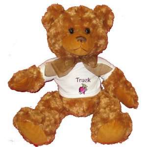 Truck Princess Plush Teddy Bear with WHITE T Shirt Toys & Games