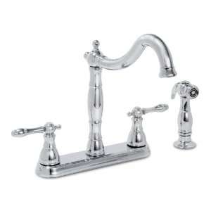    Handle Kitchen Faucet with Matching Spray, Chrome: Home Improvement
