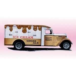  Vintage Art Ice Cream Truck   14016 x: Home & Kitchen