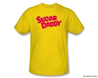 Licensed Candy Sugar Daddy Logo Adult Shirt S 3XL  