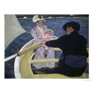  The Boating Party Giclee Poster Print by Mary Cassatt 