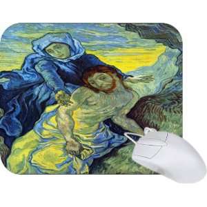  Rikki Knight Van Gogh Art Paintbrushes Mouse Pad Mousepad 