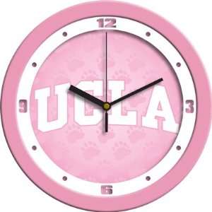  UCLA Bruins NCAA Wall Clock (Pink)