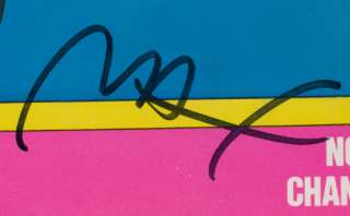 PETER MAX SIGNED AUTOGRAPHED PSA DNA 11x16 POSTER  
