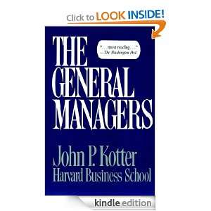General Managers John P. Kotter  Kindle Store