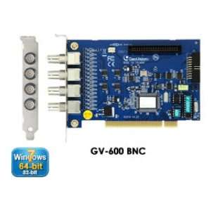 Geovision GV600 4 Ch Video capture card 30FPS/ 30FPS BNC 