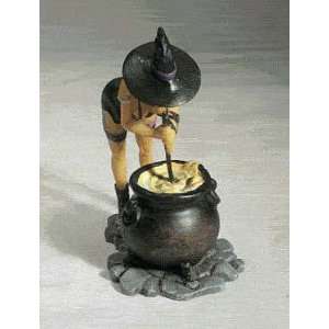    Fantasy Statue: Witch making Love Potion: Patio, Lawn & Garden
