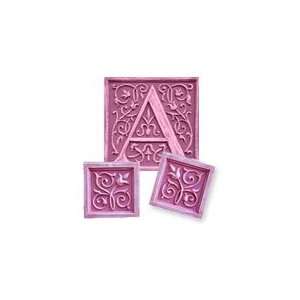  Initial Letter and Mediterranean Vines Accent Wall Plaque 