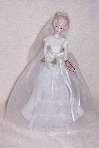 Enesco Barbie Porcelain Musical Wedding Brides Dream  