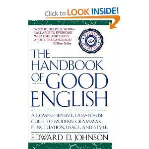  The Handbook of Good English (9780671707972) Edward 