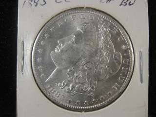 1883 CC Morgan Silver Dollar Carson City Silver Coin Uncirculated Mint 