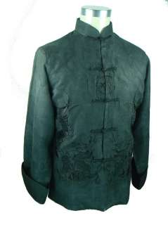 Chinese Traditional embroidery Men Dragon Kung Fu Shirt Jacket/Coat 