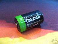Tekcell SB AA02, 3.6 Volt Lithium Battery, 1/2AA, NEW  