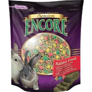  F.M. Browns Encore Rabbit Food, 5 Pound: Pet Supplies