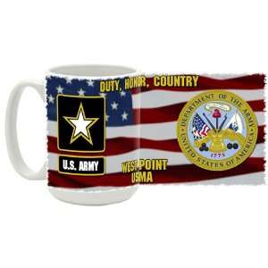 Army West Point Duty Honor Country Coffee Mug:  