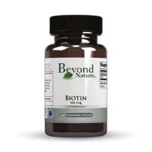 Biotin 500mcg   60 Vegetarian Capsules Health & Personal 