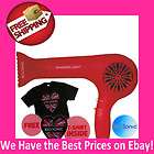 Bio Ionic iDry Whisper Light Pro Hair Dryer Limited Edition Red Free 