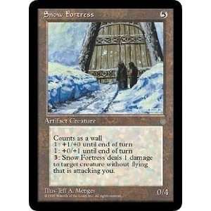  Snow Fortress (Magic the Gathering  Ice Age Rare) Toys & Games