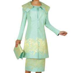 Divine Apparel Womens Plus Size Two piece Dress Suit  