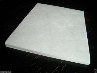 White Tyvek Sheets 8.5 X 11 SUB 14, collage art paper  