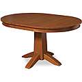 Arts & Crafts Cottage Oak Round Dining Table