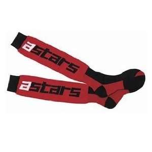 Alpinestars MX Thick Socks   Large/X Large/Black/Red