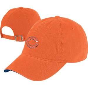  Chicago Bears Orange Logo Slouch Strapback Hat