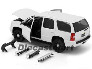WELLY 1:24 2008 CHEVROLET TAHOE NEW DIECAST MODEL CAR UNMARKED POLICE 