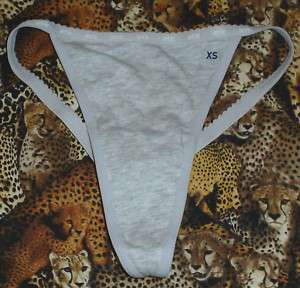 NWT! AMERICAN EAGLE Thong Underwear Gray XS, S, M $7.50  