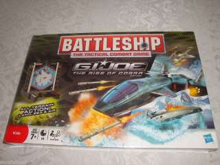 BATTLESHIP Combat Game ~ GI JOE The Rise of Cobra [NEW] 653569377191 